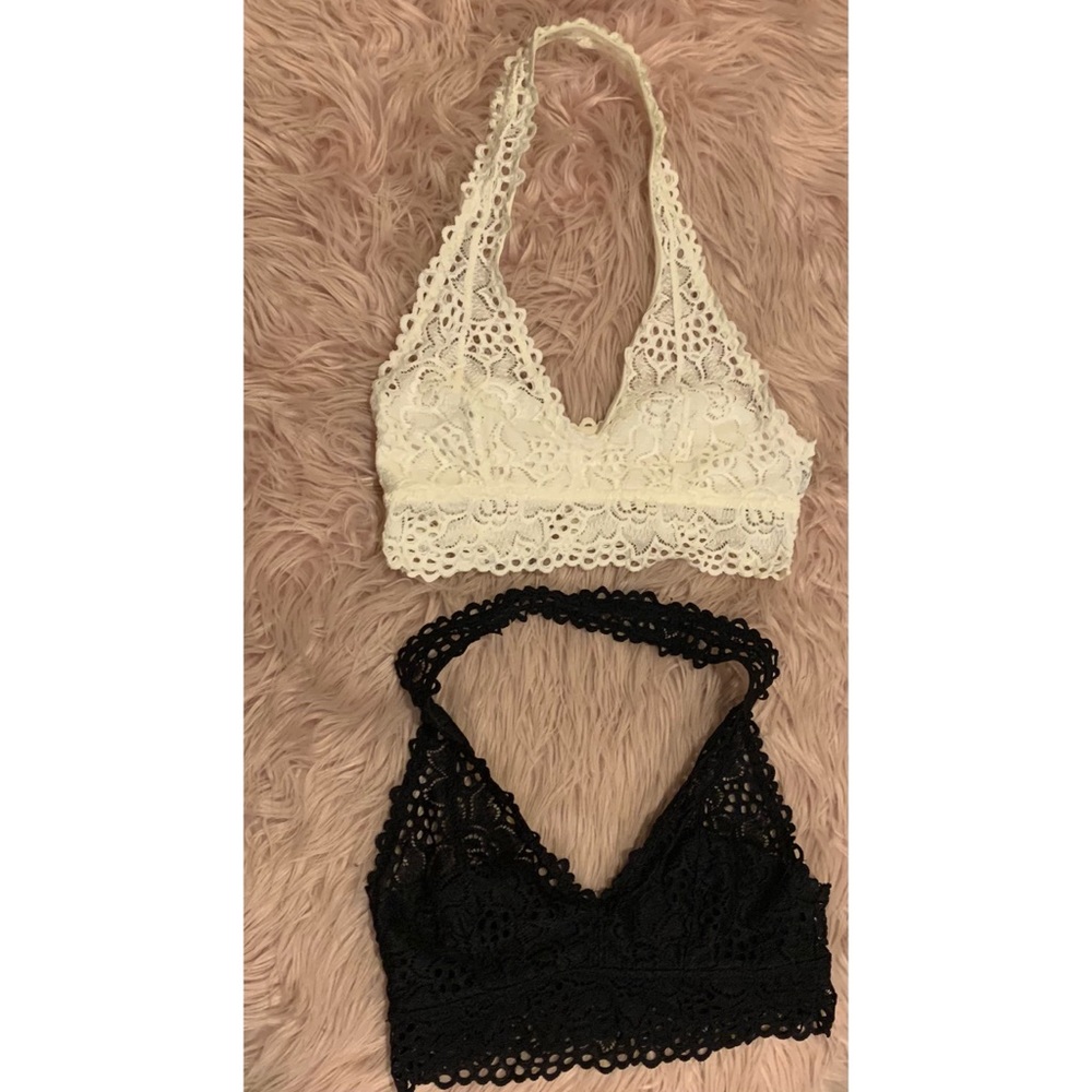 2 Aerie Halter Bralets